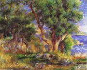 Pierre Renoir Landscape on the Coast near Menton oil on canvas